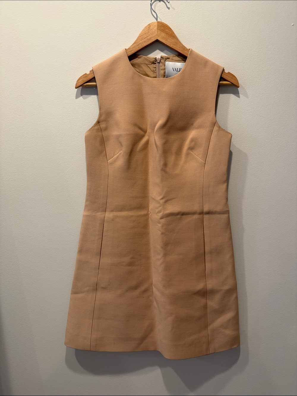 Valentino nude/beige shift dress